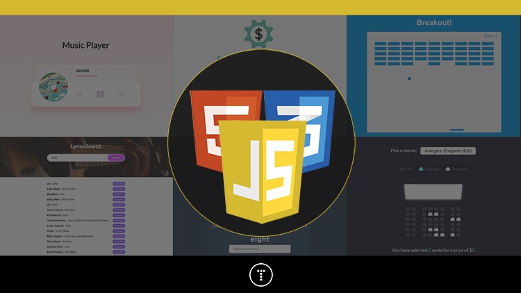 20 Web Projects With Vanilla JavaScript course thumbnail