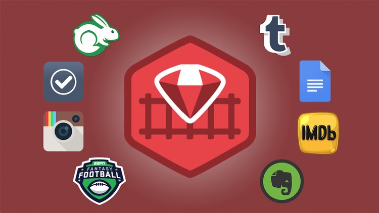 8 Beautiful Ruby on Rails Apps in 30 Days & TDD - Immersive  course thumbnail