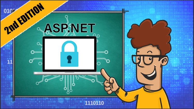 ASP.NET Core 6 Identity and Security (SECOND EDITION) course thumbnail