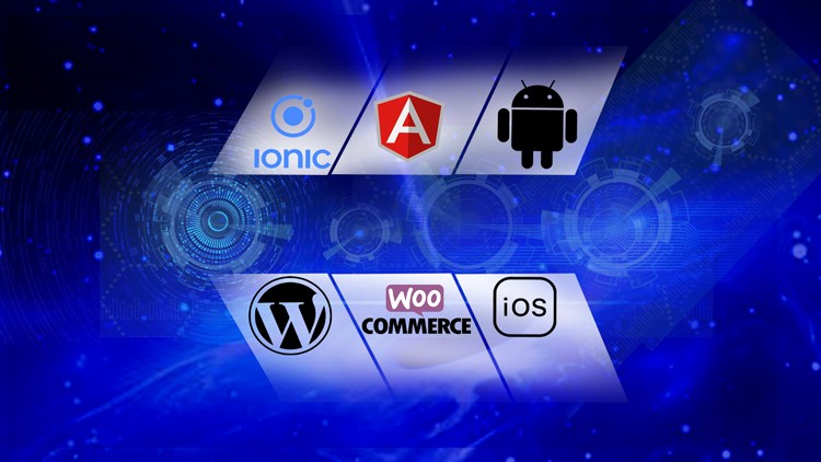 Develop Ionic 4 Angular iOS Android Apps for WooCommerce course thumbnail