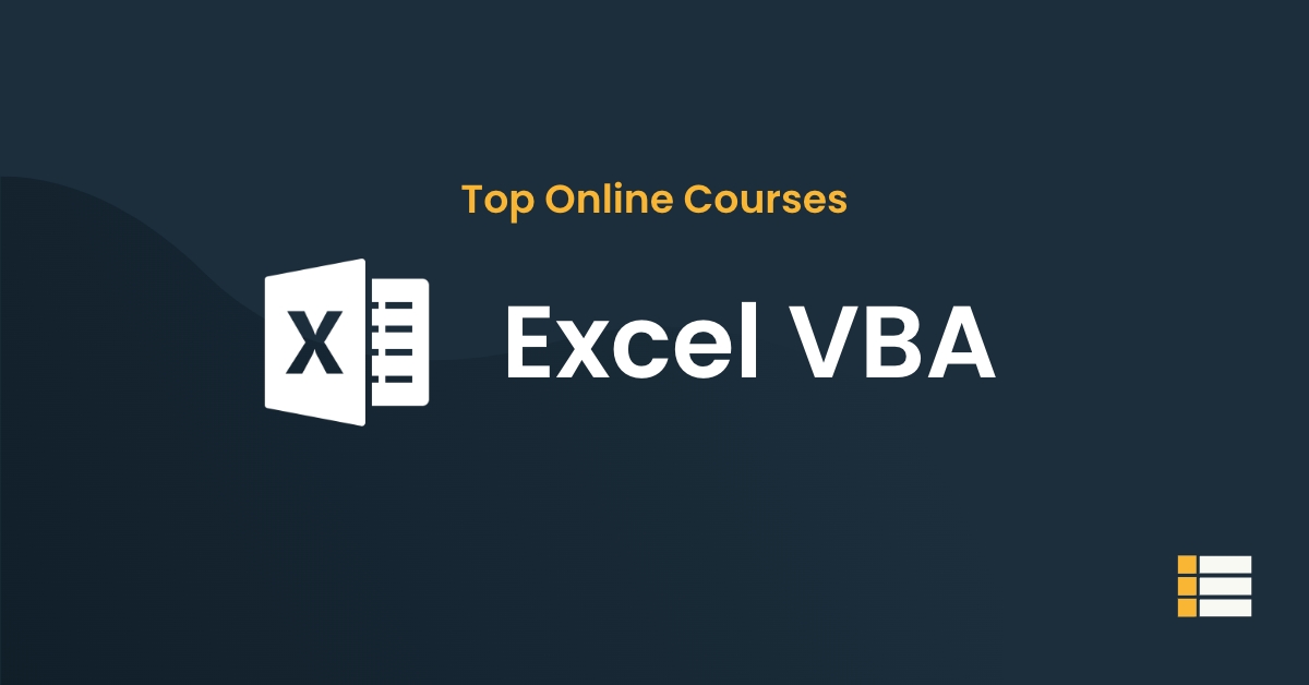 EXCEL VBA courses 2