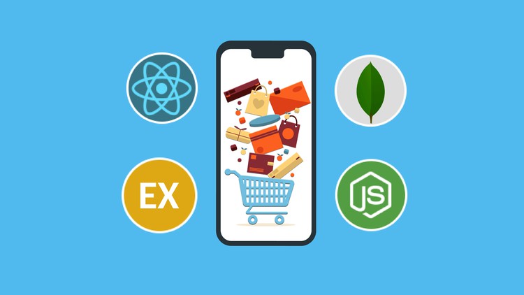 MERN Stack E-Commerce Mobile App with React Native  course thumbnail