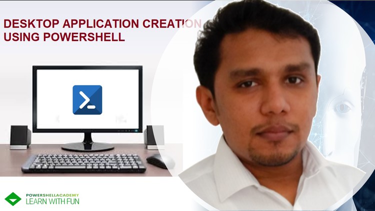Powershell : Create a desktop application GUI course thumbnail