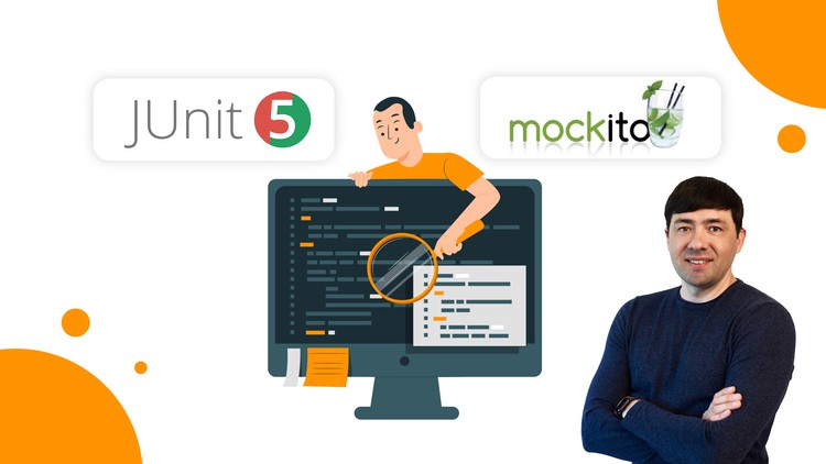 Testing Java with JUnit 5 & Mockito course thumbnail