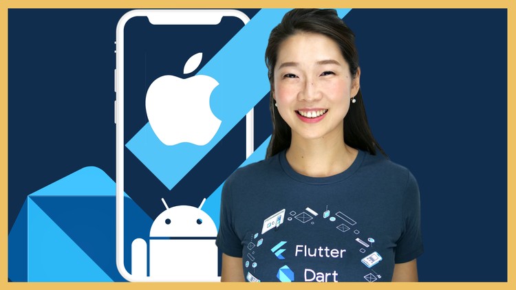 The Complete Flutter Development Bootcamp with Dart course thumbnail