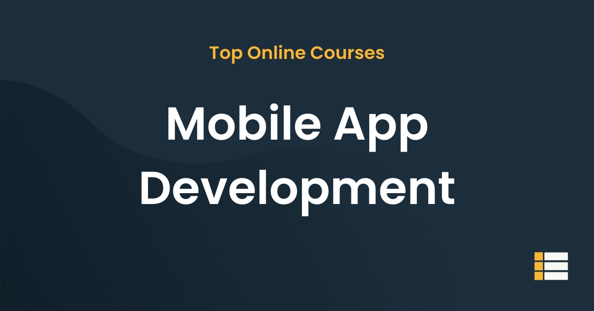 mobile app development courses
