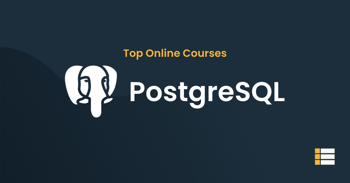 PostgreSQL courses